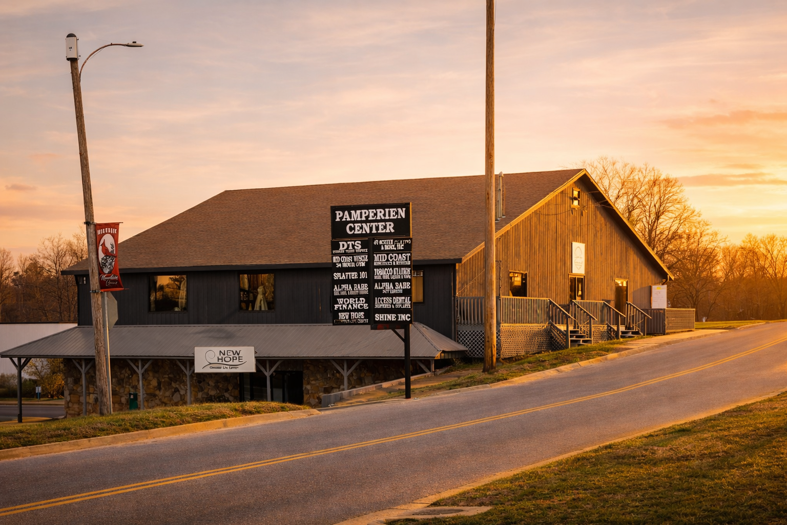 Photo of New Hope CLC congregation worshiping together during a Sunday service